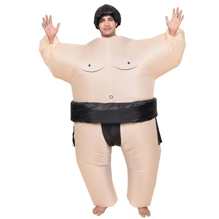 Inflatable Sumo Wrestler Fancy Families Member Game Kid Adult Blow Up Suit | Walmart (US)