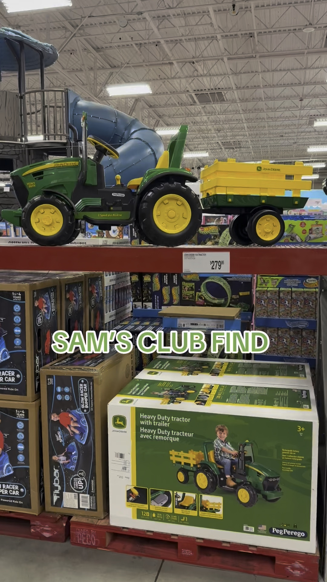 Someone has a little one that needs this Peg Perego John Deere Heavy Duty 12-Volt Tractor Ride-On! Spotted at Sam's Club. See it + a membership deal 👇👇

#LTKCyberWeek #LTKKids