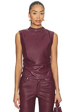 Vegan Leather Top
                    
                    Hudson Jeans | Revolve Clothing (Global)