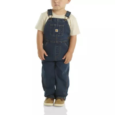 Carhartt Baby Boys' Washed Denim Bib Overalls | Tractor Supply