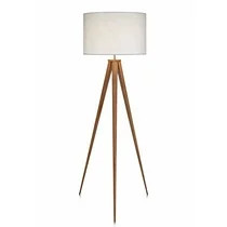 Versanora - Romanza Tripod Floor Lamp With White Shade, 60.23"H | Walmart (US)