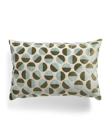Circles Printed Pillow | Marshalls