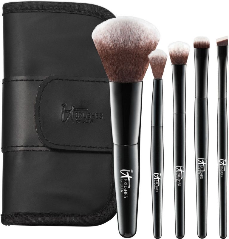 IT Brushes For ULTA Your Face & Eye Essentials Mini 5 Pc Travel Brush Set | Ulta Beauty | Ulta