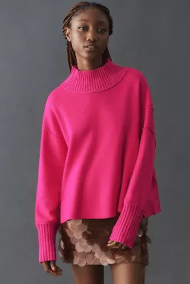 The Logan Turtleneck Sweater by Maeve | Anthropologie (US)