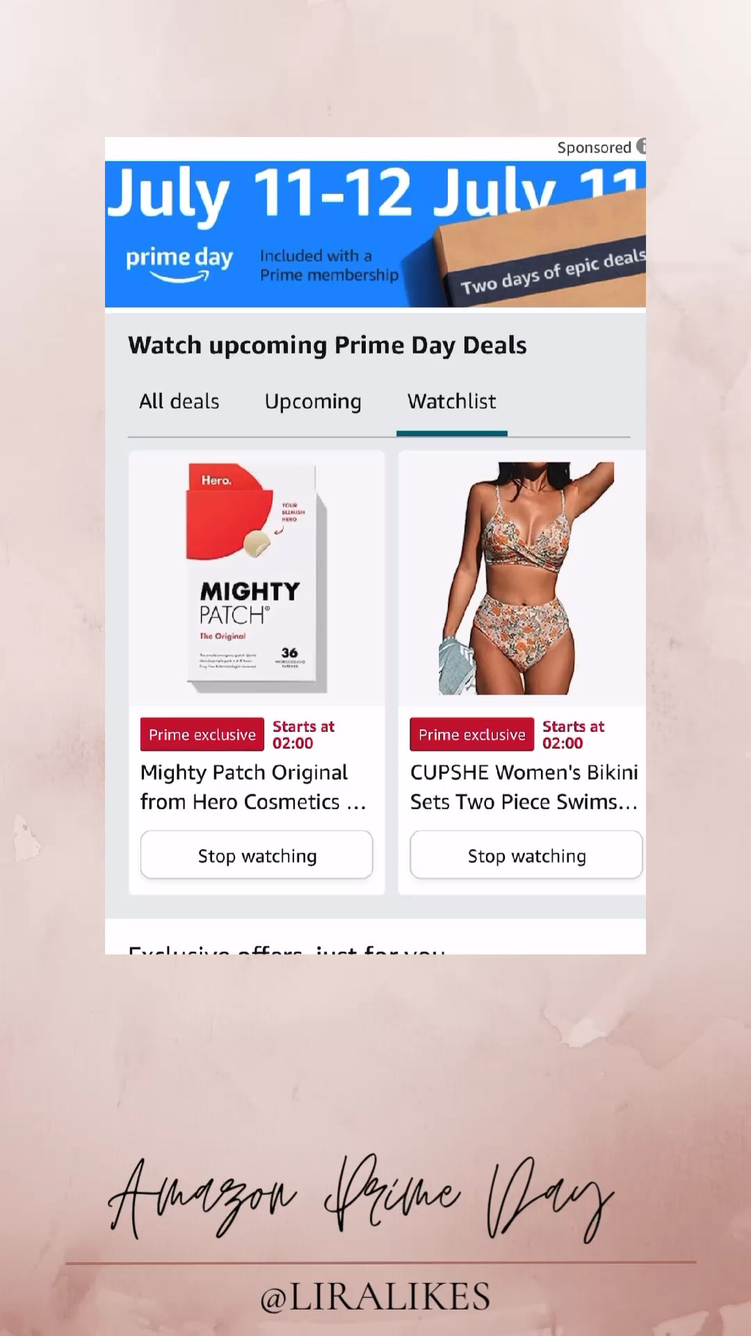 Here’s everything I have on my watchlist for Amazon Prime Day 👀 Some of these deals start today!! 

#LTKFind #LTKxPrimeDay #LTKsalealert