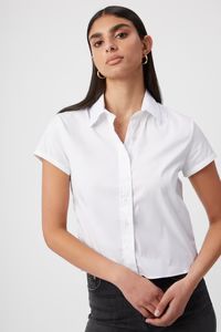The Boxy Short Sleeve Cropped Shirt | The Shirt by Rochelle Behrens