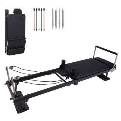 Coucheta Pilates Reformer, Foldable Reformer Pilates Machine with Adjustable Reformer Heights, Pilates Equipment with Piano Wire Spings & Jump Boards | Target