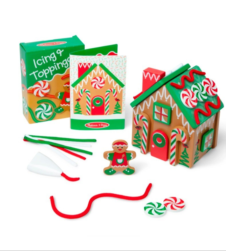 Want to make a gingerbread house but without the mess? Highly recommend this one from Melissa and Doug! Available at Walmart. 

#LTKGiftGuide #LTKHoliday #LTKKids