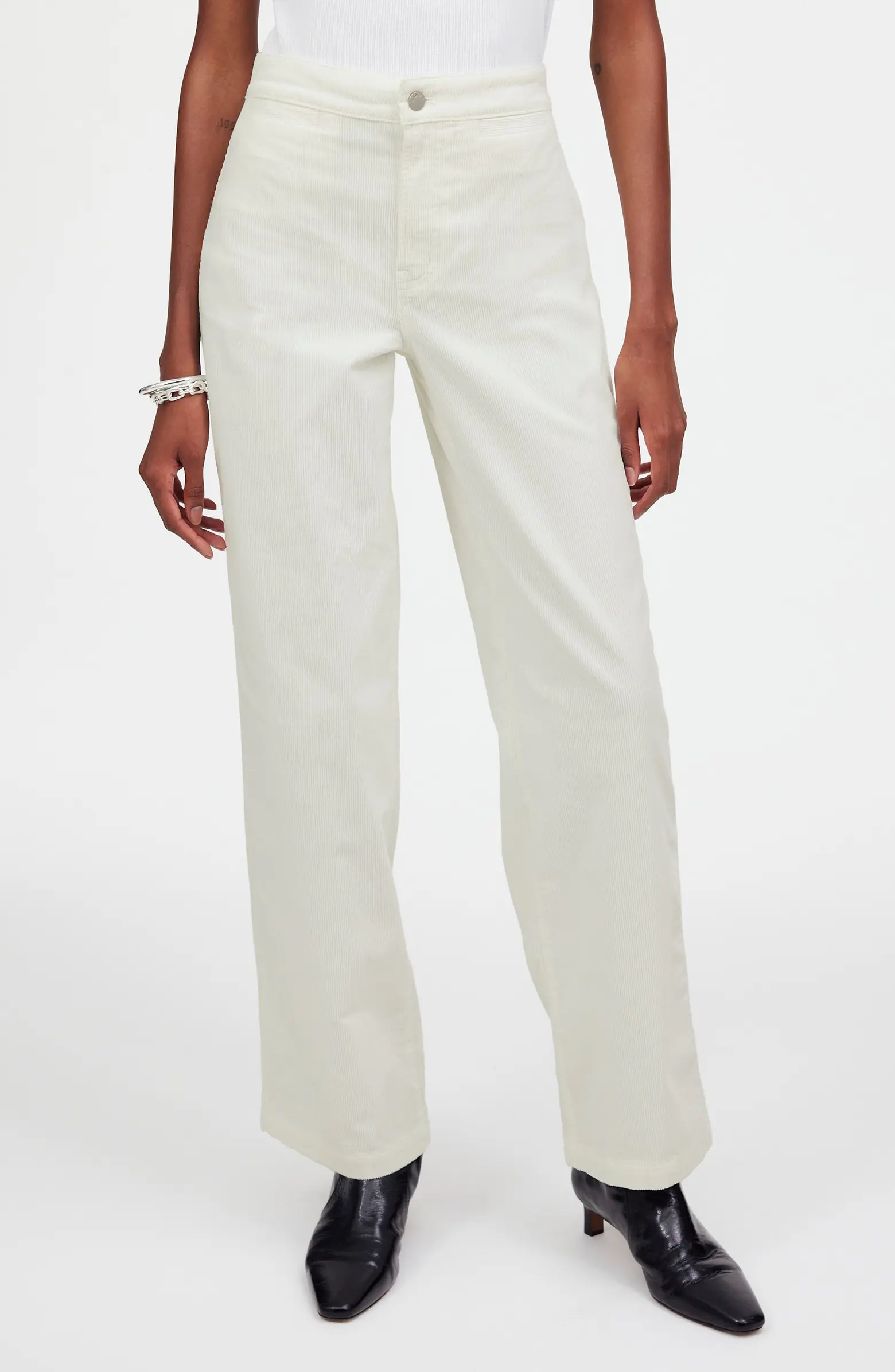 The Emmett Wide Leg Full Length Corduroy Pants: Welt Pocket Edition | Nordstrom