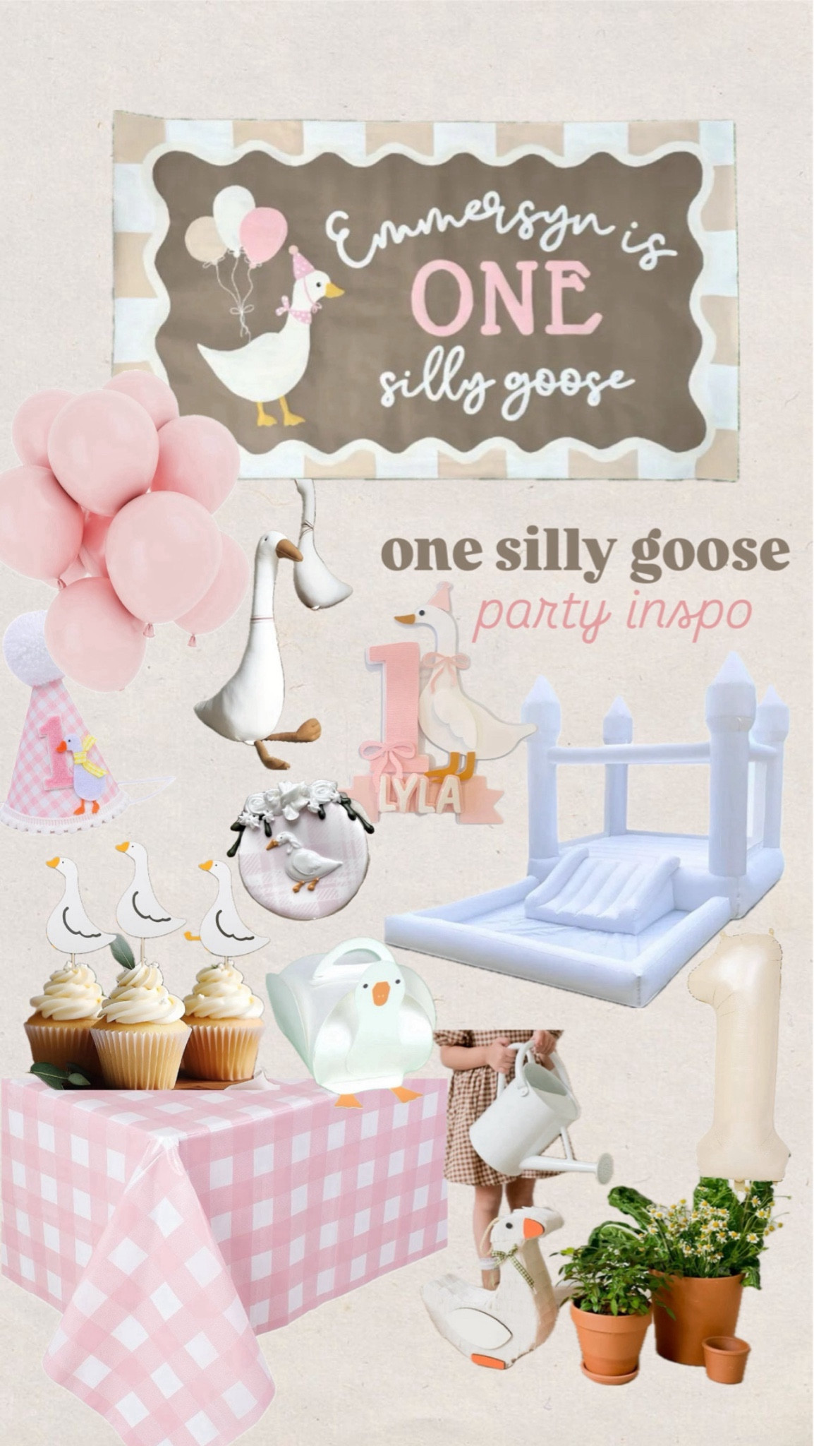 One silly goose
Kids party
Toddler party
First Birthday 
Jumping castle
Girl
Boy
Baby
Bounce house
Favors
Cake topper

#LTKFindsUnder100 #LTKParties #LTKFindsUnder50