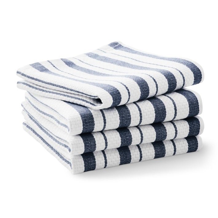 Williams Sonoma Classic Stripe Dishcloths | Williams-Sonoma