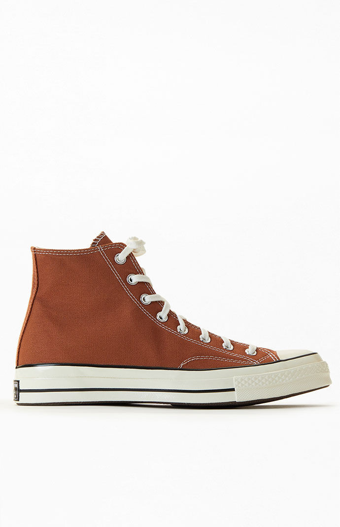 Mens Converse Tan Chuck Taylor 70 High Top Shoes - Brown size 10.5 | PacSun