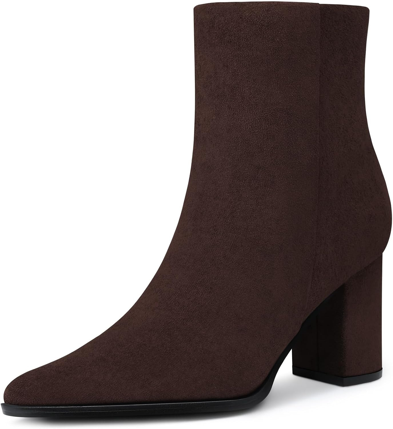Women Heel Ankle Boots: Comfortable Chunky Heels Booties | Amazon (US)