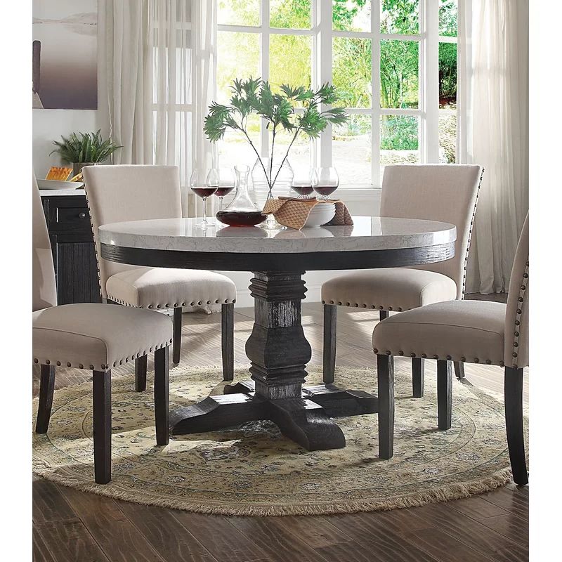 Sharie 54'' Pedestal Dining Table | Wayfair North America