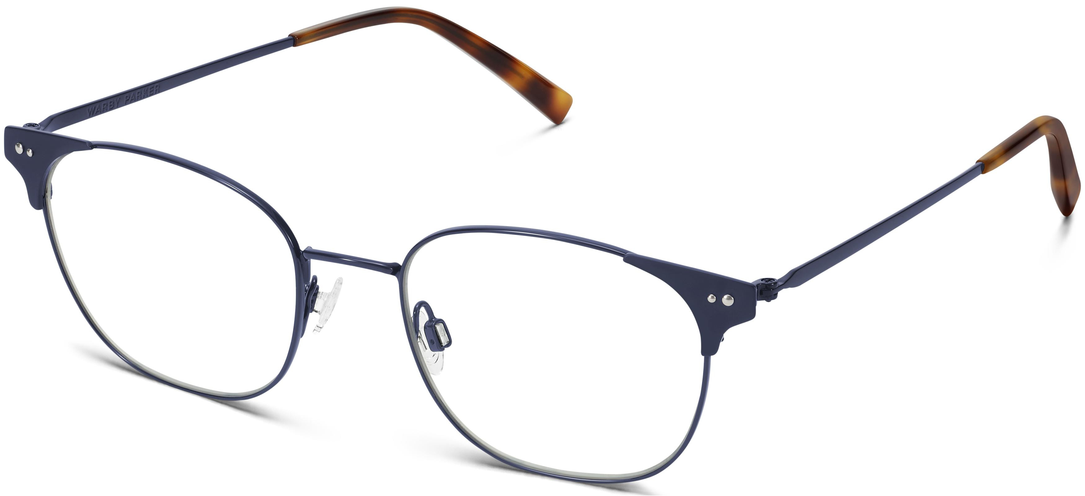 Heyward Eyeglasses in Antique Silver with Pine | Warby Parker (US)