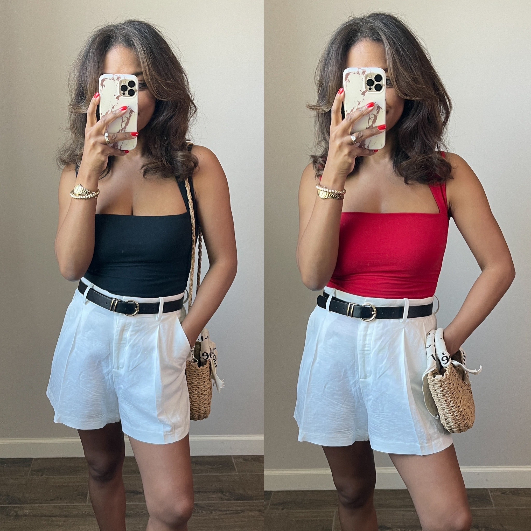 Abercrombie is 25% off and stackable with other sale items on this app! I wear a size 27 regular in all denim. My denim shorts are a 27 regular in curve love. My tops are all a size small! 

 
#ltkspringsale #ltksalealert #ltkfindsunder50