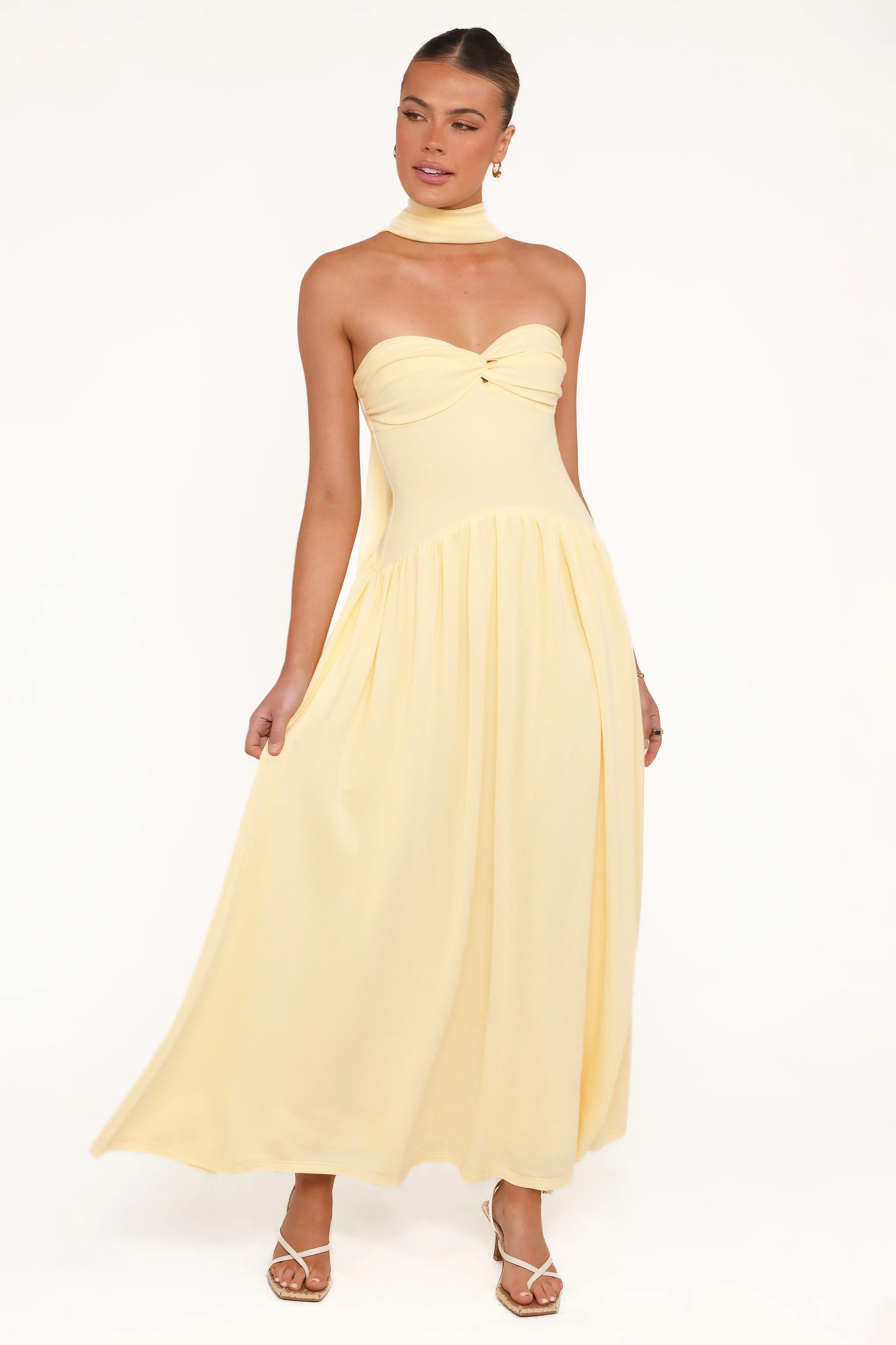 Flaxton Midi Dress - Butter Yellow | Petal & Pup (AU)