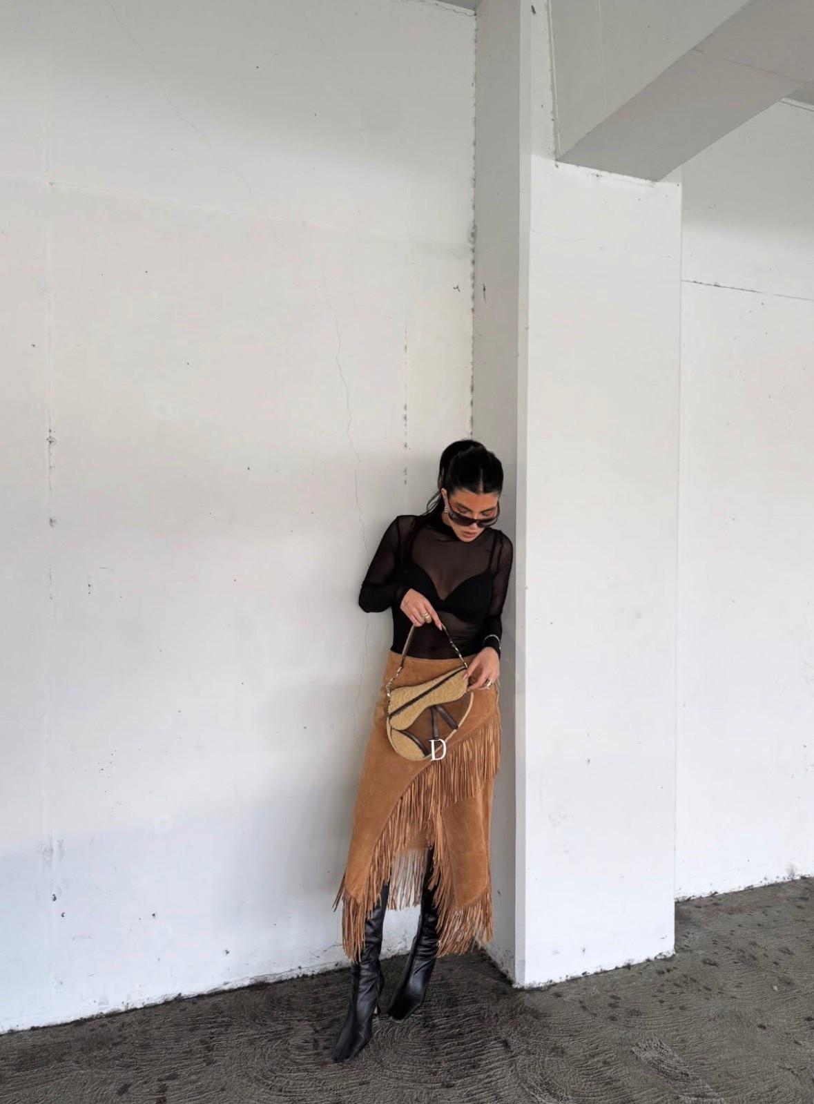 A moment for the skirt, please

Suede fringe skirt, western outfit, chic western outfit

#LTKgrwm #LTKootd