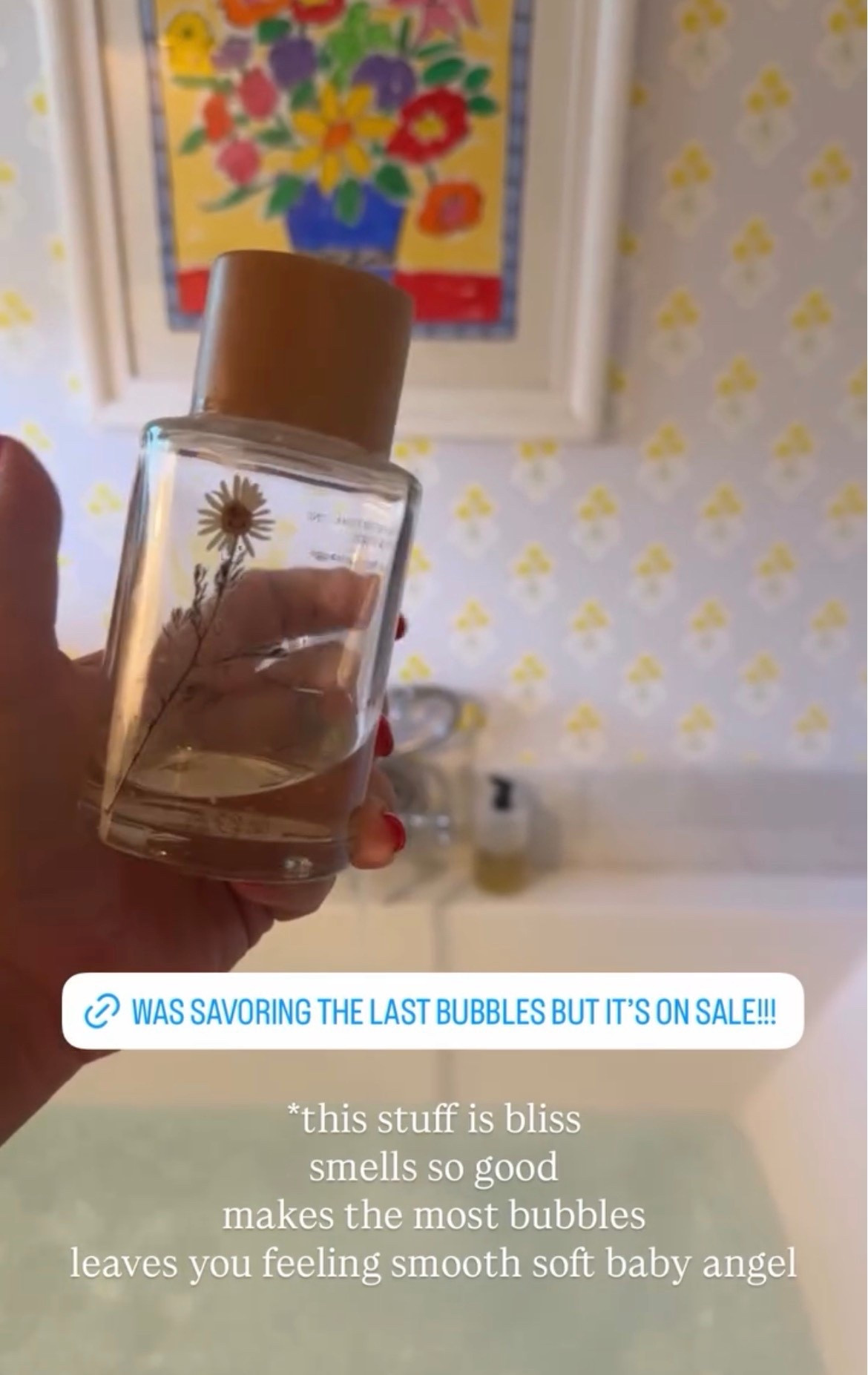 was savoring the last bubbles but this foaming oil bath oil is 15% off!

#LTKselfcare #LTKSaleAlert