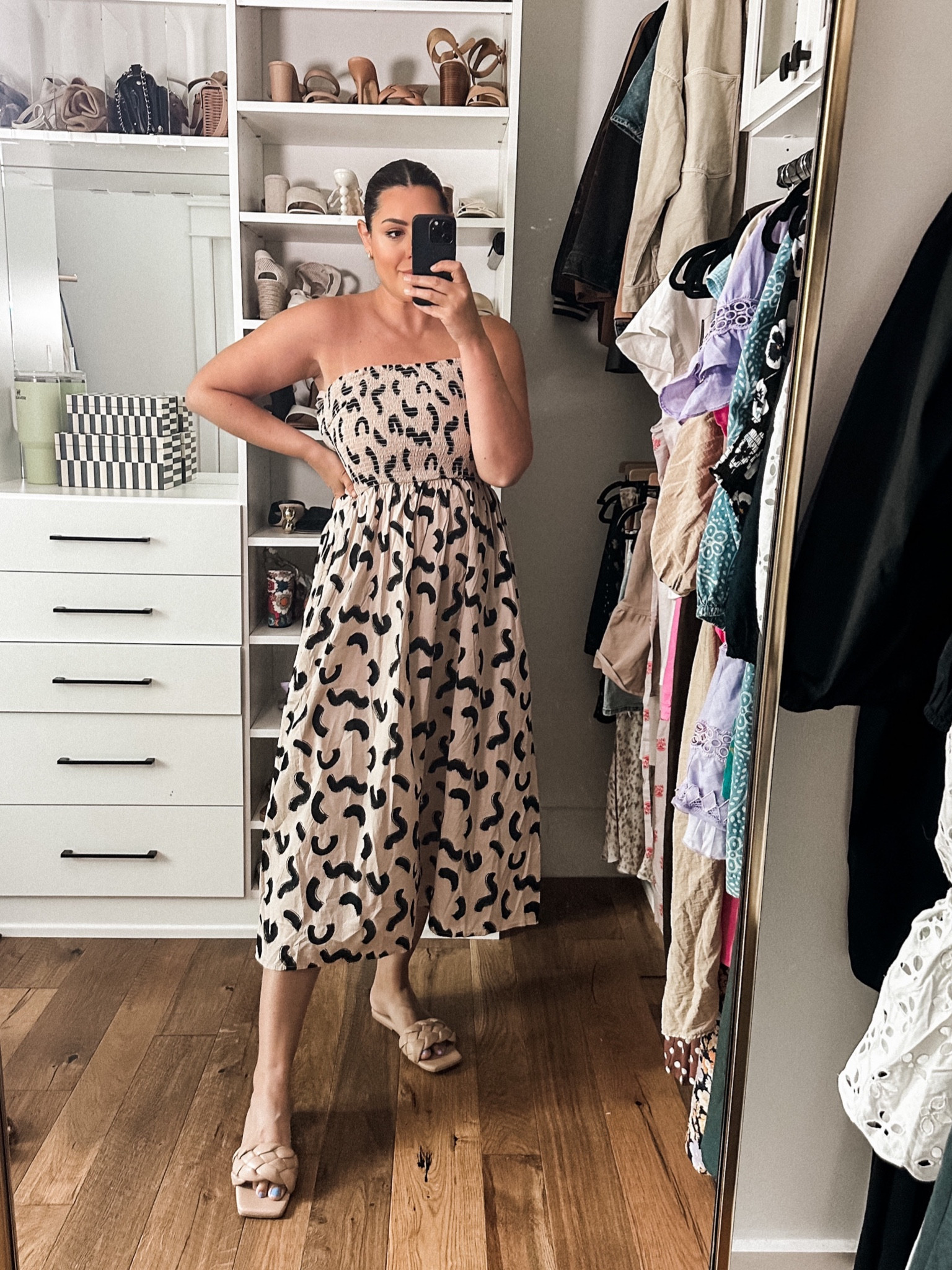 Target try on!

Okay so this dress runs VERY big. I got the large becuase boons being boons but like this is huge huge. I will be returning for a medium for sure. So size down for sure! 
