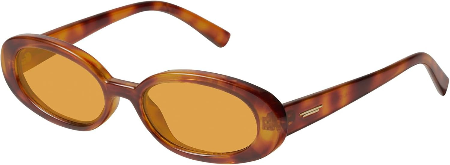 mosanana Tiny Oval Sunglasses for Women with Small Face MS52360 | Amazon (US)