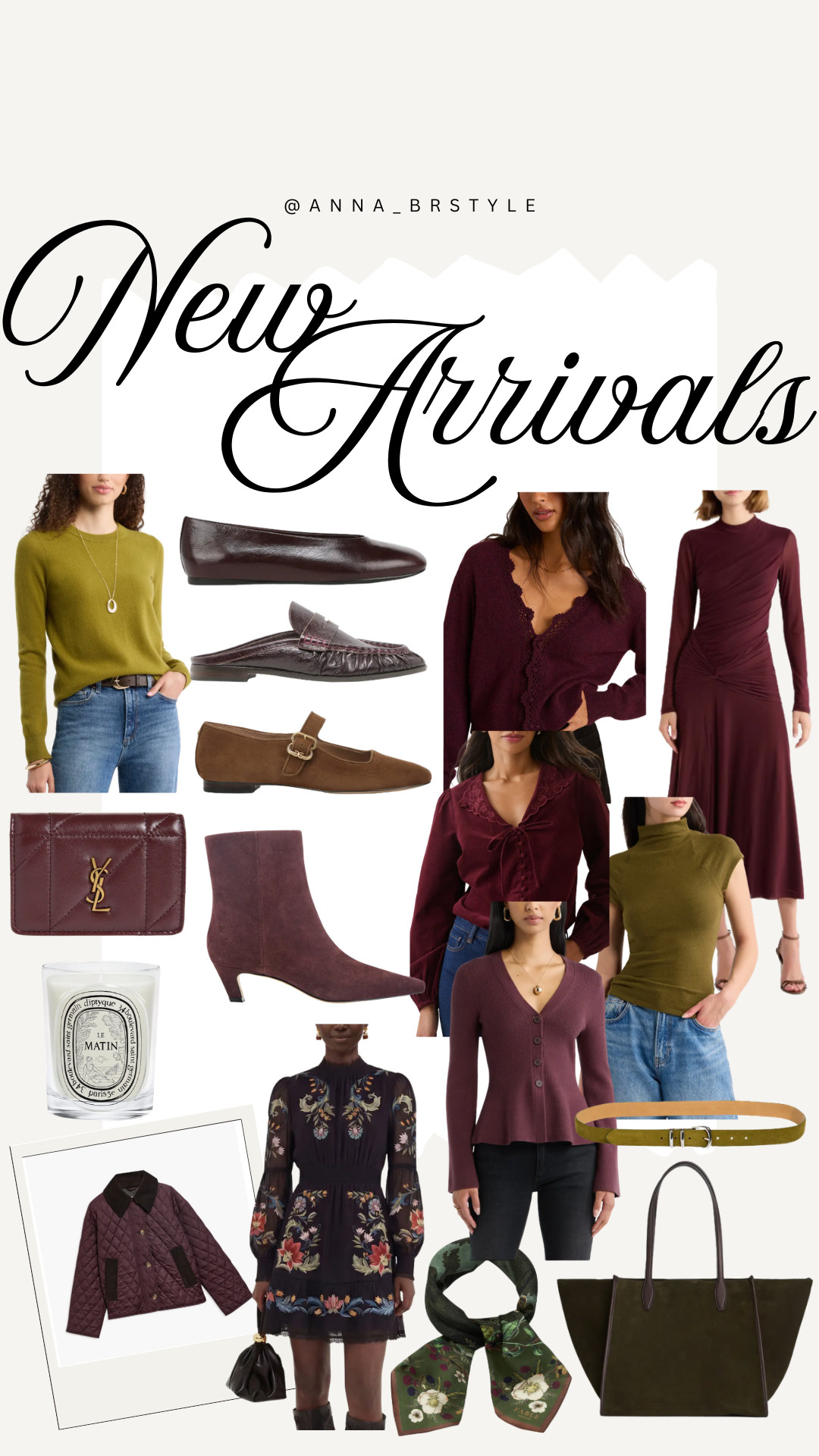 Fresh fall arrivals in rich burgundy, olive and chocolate tones, perfect for updating your wardrobe for the new season.

new fall arrivals, fall fashion finds, burgundy fall style, olive green outfit, fall wardrobe essentials, fall shoes, fall dresses, fall accessories, fall outfit ideas, autumn fashion trends 

 #LTKOver40