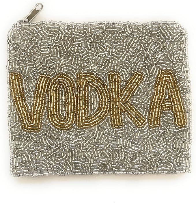 Generic VODKA Coin Purse Pouch, Coin Purse Pouch, Beaded Coin Purse, Cute Coin Purse, Beaded Purs... | Amazon (US)