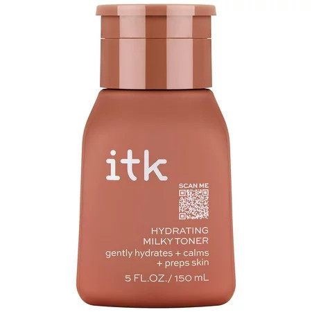 ITK Skincare Hydrating Milky Face Toner with Hyaluronic Acid and Squalane for All Skin Types 5 oz | Walmart (US)