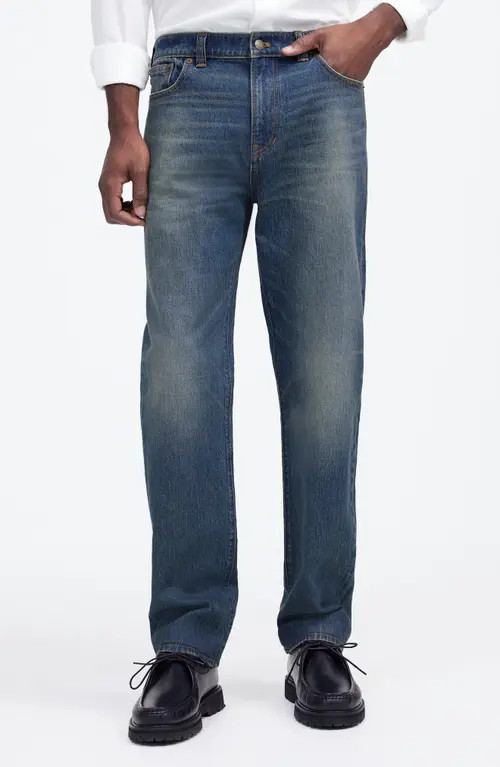 Madewell 1991 Straight Leg Jeans in Perry Wash at Nordstrom, Size 31 X 30 | Nordstrom