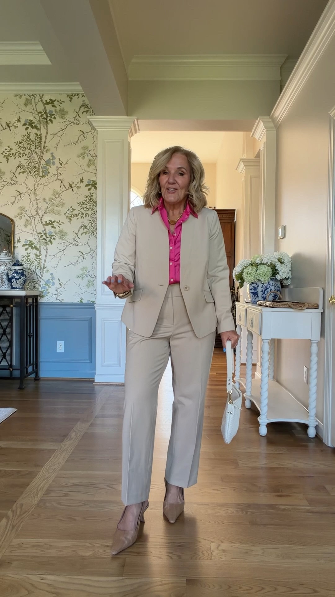 Saw this sudoku packing method and knew I needed to give it a go. I put this travel council together for a work conference, spring, European travel, a week of events with family, or you can just get some really great spring outfit idea ideas. Mostly from Talbots with a really great spring sale going on right now.
Sizes are noted below
Poplin blazer 10 petite
Poplin khaki pants 8 (I wish I had bought the 8 petite, I’ll hem them) 
White blouse size small
Twill jacket medium petite 
Blue patterned pants 8 petite 
Blue sweater large 
Denim popover medium petite 
Satin blouse med petite 
Green pants 8 petite 

Travel capsule work conference spring travel European travel 


#LTKTravel #LTKSaleAlert #LTKOver40

#LTKPetite #LTKWorkwear