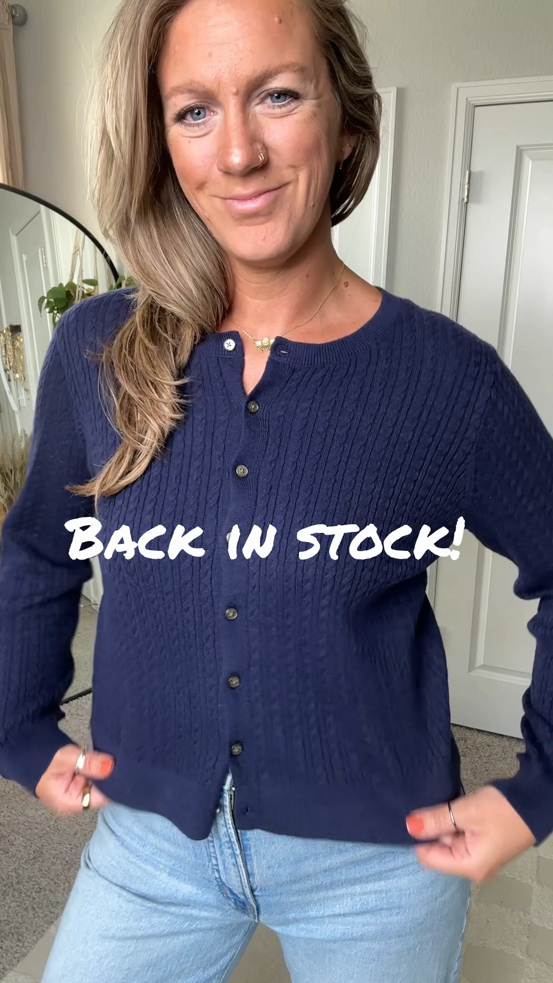Large sweater and tee (both 50% off and come in lengths!) 30x30 jeans, 11 shoes
(US & 🇨🇦 links saved)

#LTKTall #LTKOver40