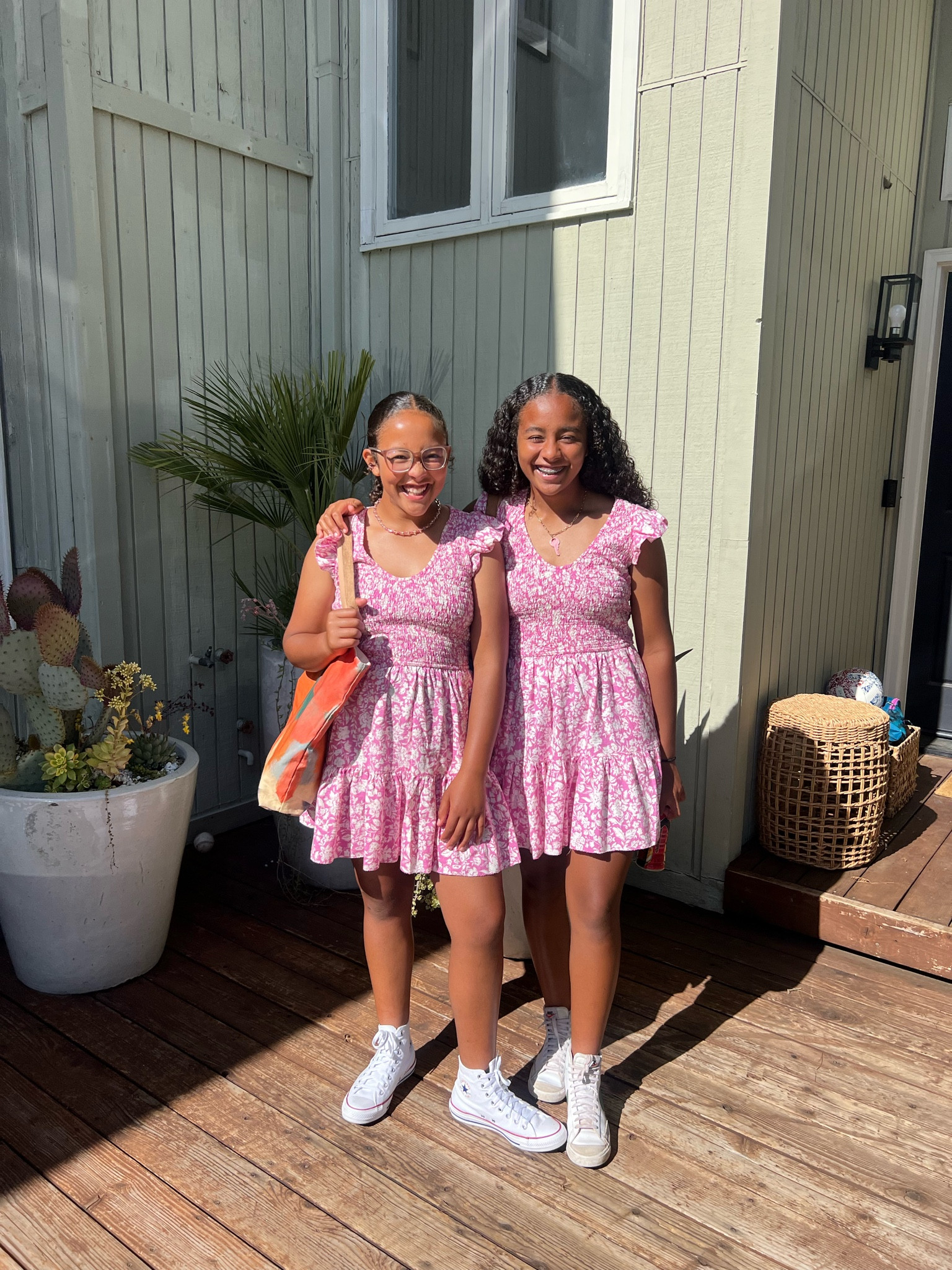 Always love it when my girls match each other!! I can’t believe they shop in the women’s sections now! Dresses are Target and shoes are Converse high tops!

#LTKshoecrush #LTKkids #LTKstyletip