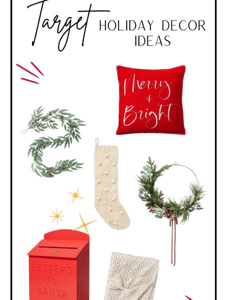 Target has the cutest holiday decor! Get a Head start on your holiday decorating with these cute pieces. Target, holiday, Christmas, holiday decor.

#LTKSeasonal #LTKHoliday #LTKhome