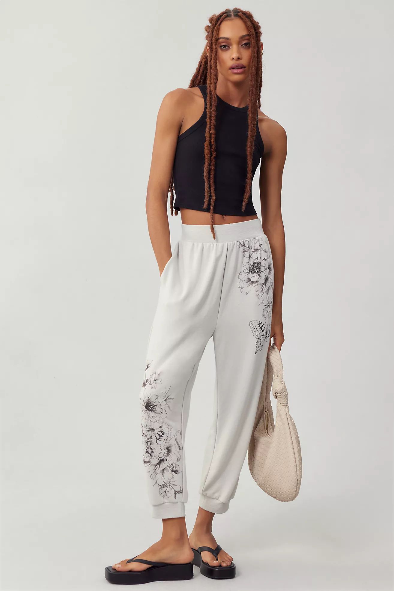 Daily Practice by Anthropologie Printed Lounge Pants | Anthropologie (US)