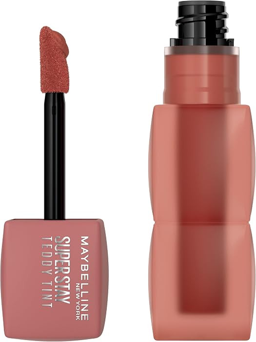 MAYBELLINE Super Stay Teddy Lip Tint, Long Lasting Matte Lipstick for Up To 12HR Wear, Kitten Hee... | Amazon (US)