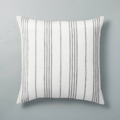 Vertical Stripe Throw Pillow - Hearth & Hand™ with Magnolia | Target