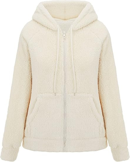 RISISSIDA Women Faux Fur Coat Fuzzy Fur Jacket Hooded Winter Spring Fall Fashion, Thermal Short/L... | Amazon (US)