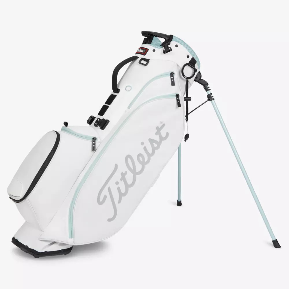 Players 4 2023 Women's Stand Bag, White/Sea Breeze - Titleist Golf | PGA TOUR Superstore