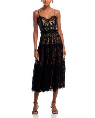 Lace Cocktail Midi Dress - Exclusive | Bloomingdale's (US)