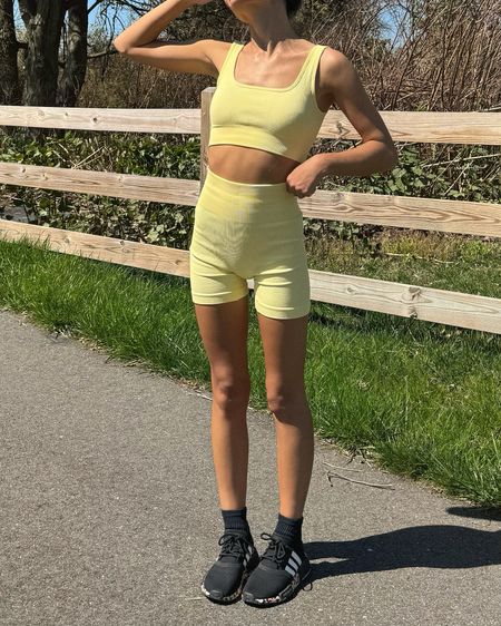 Morning movement ✨ workout outfit, workout set, sporty outfit, sporty style, spring outfit

#LTKfitness #LTKActive #LTKfindsunder50