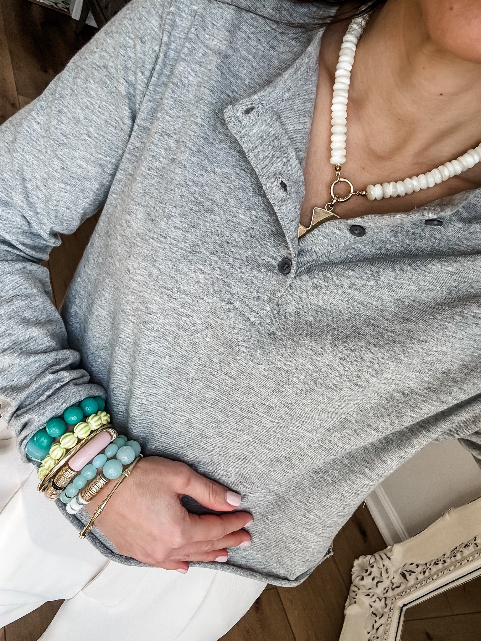 Jewelry code  HOUSEOFLEO20. Small henley. Target style.







#LTKOver40 #LTKSaleAlert