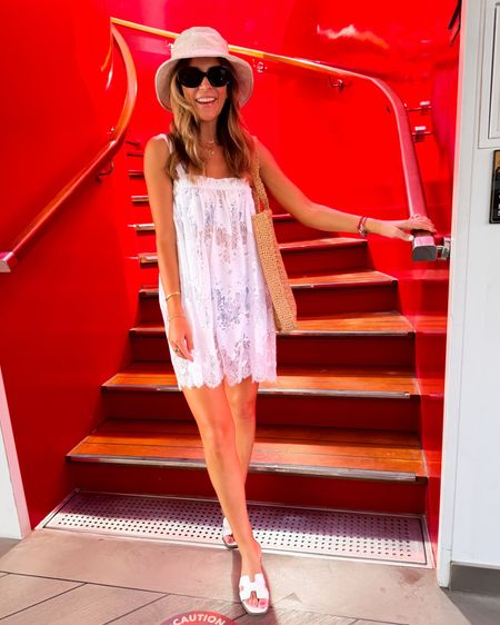 Love this swim cover up from revolve!! The perfect outfit for a cruise vacation!!

Swim, vacation style, swim cover up, revolve, lace dress, summer style, Greece 

#LTKFindsUnder50 #LTKStyleTip #LTKFindsUnder100