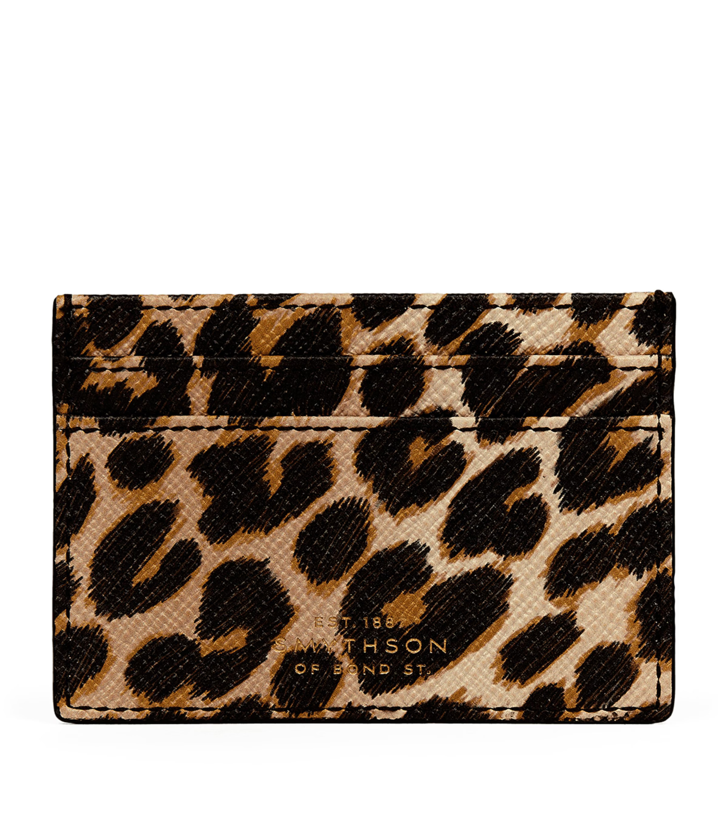 Smythson Panama Leather Card Holder | Harrods (US)