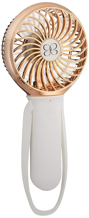 Buggygear 3 Speed USB Rechargeable Turbo Fan with Power bank and LED Flashlight, Buggy Gear - Whi... | Amazon (US)