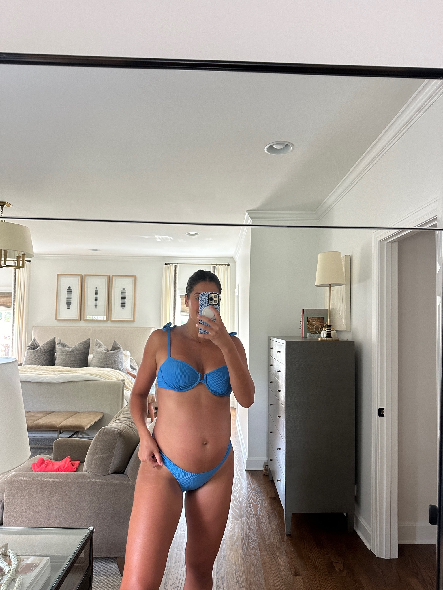 Abercrombie bikini, medium in both - these are some of the only bikinis that fit me really well! The sizing is forgiving and the cuts are flattering. Pregnancy swimwear, bump outfit

#LTKBump #LTKSwim