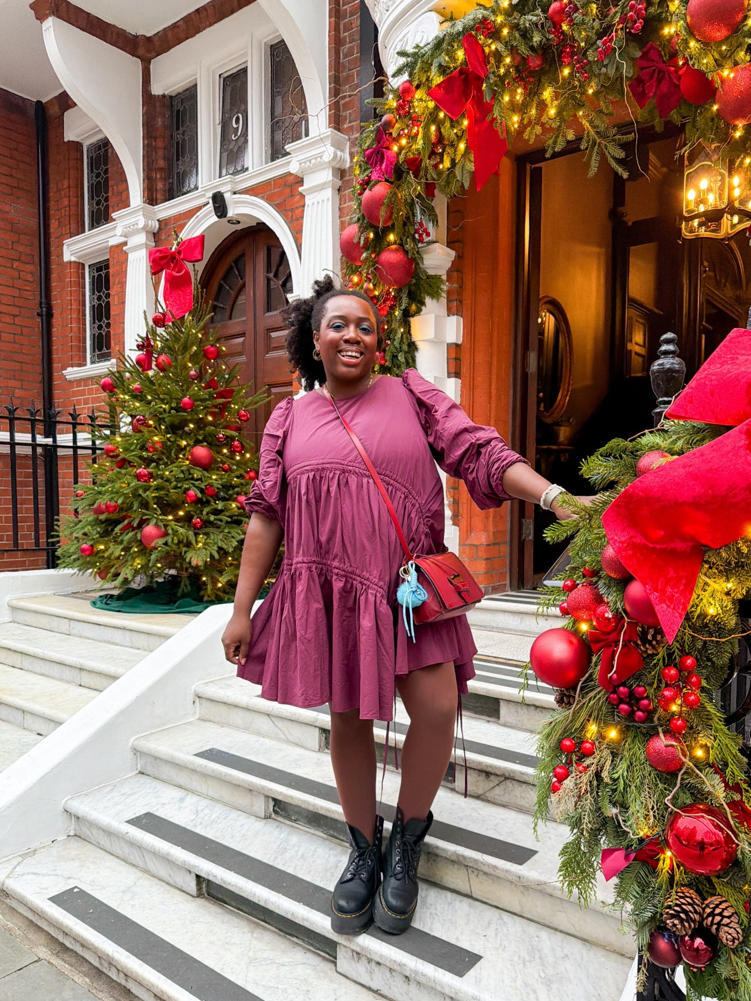 Wearing size XL 

#LTKmidsize #LTKfestive #LTKdresses