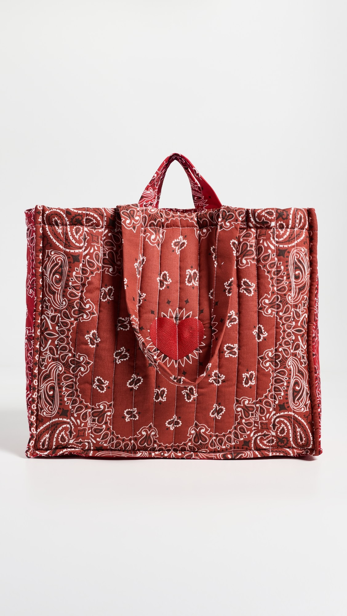 Call It By Your Name Maxi Quilted Coeur Cabas Tote Bag | Shopbop | Shopbop