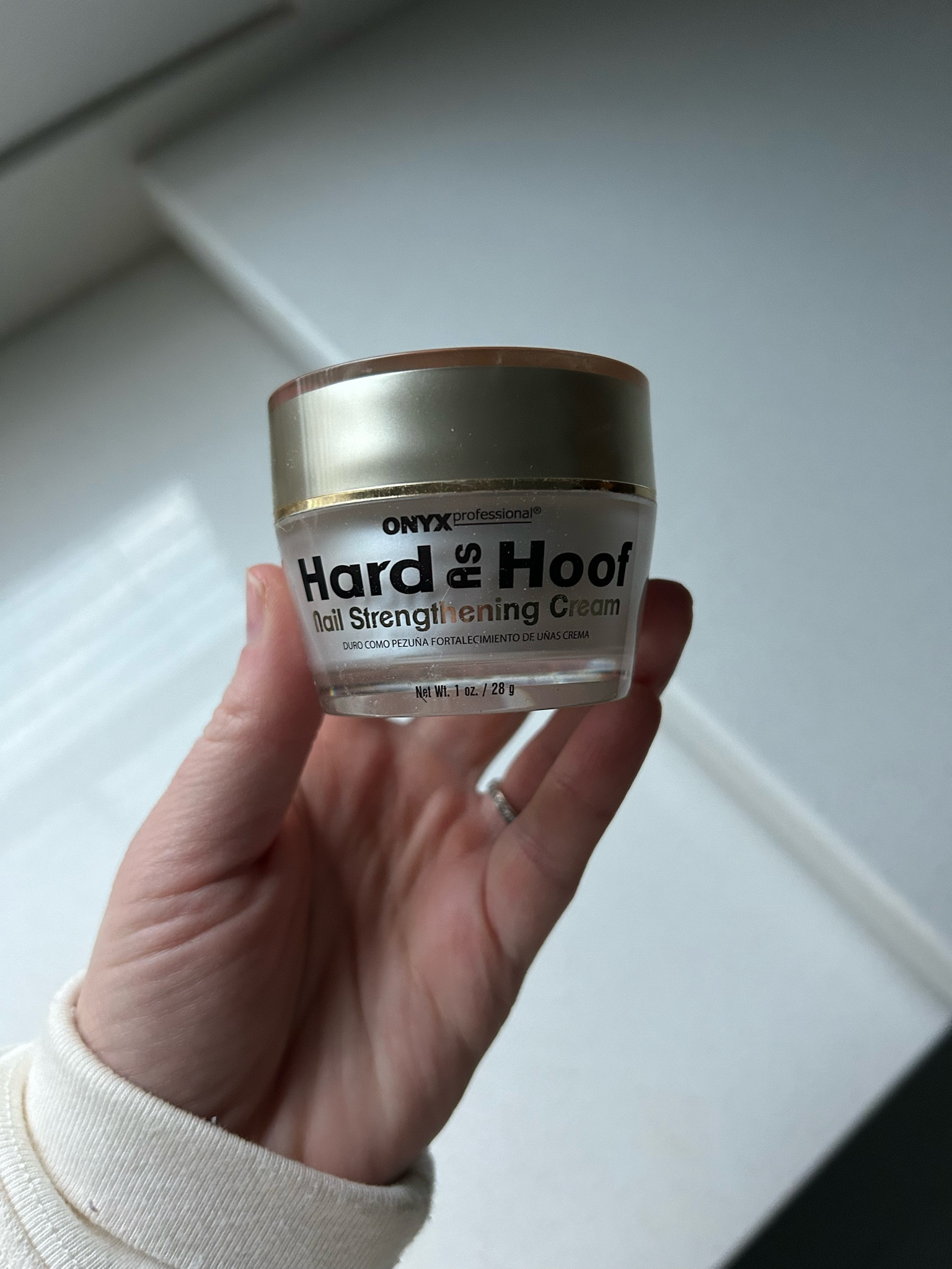 After removing SNS or gel, my nails get very weak and brittle. This is so great for strengthening back your nails quickly! Highly recommend. 

#LTKbeauty