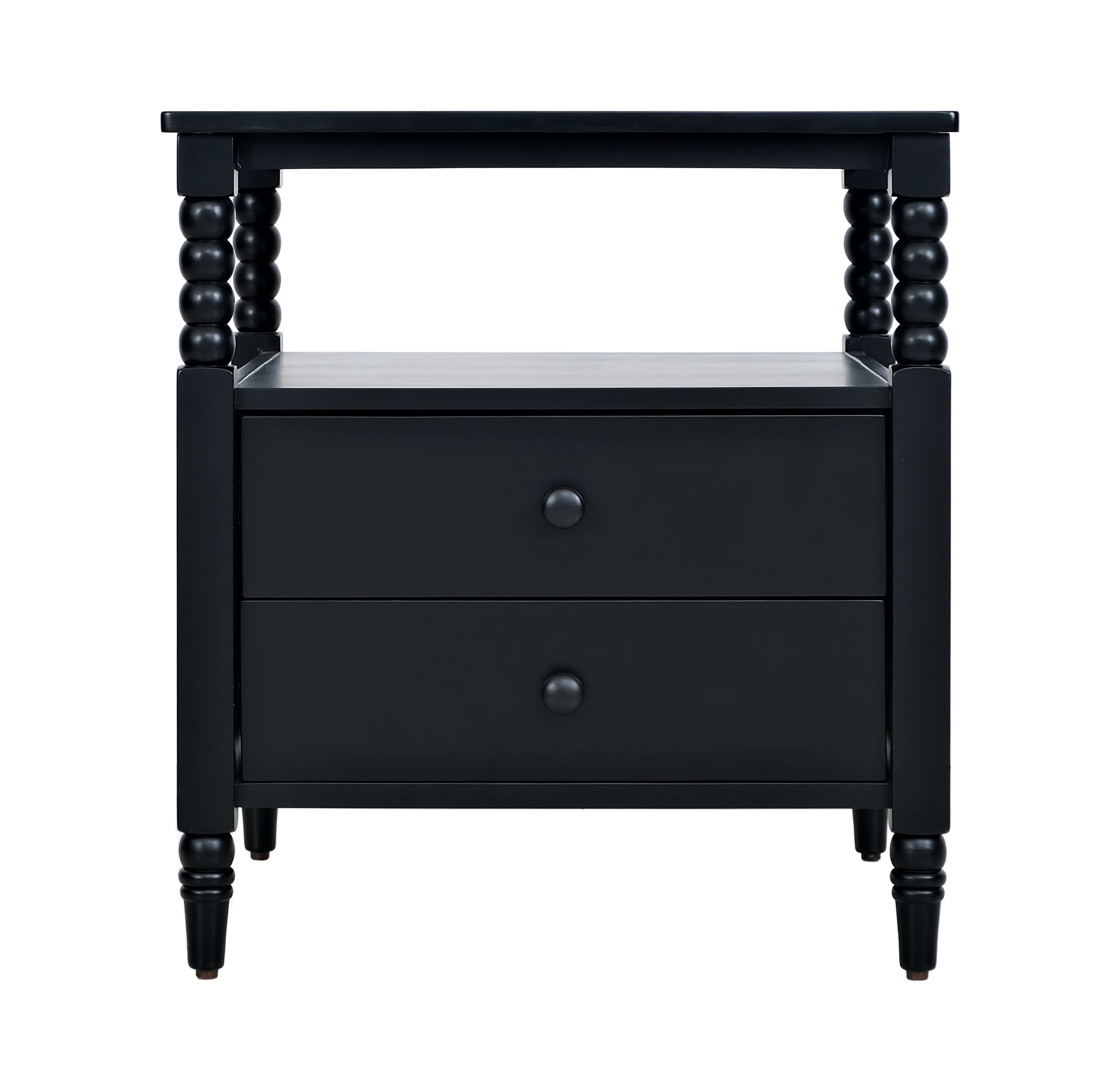 Spindle Two Drawer Nightstand | Wayfair North America