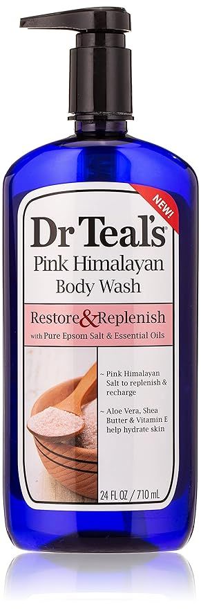 Dr. Teal's Pink Himalayan Body Wash, Restore and Replenish with Pure Epsom Salt and Essential Oil... | Amazon (US)